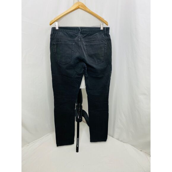 21 Men Men’s Biker Jean's Black Slim Straight Pocketed Size 32 X 32 - Picture 4 of 8